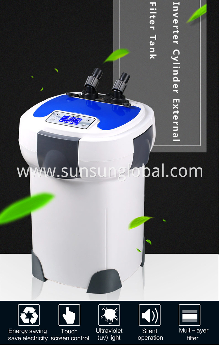 Sunsun aquarium canister external fish tank filter